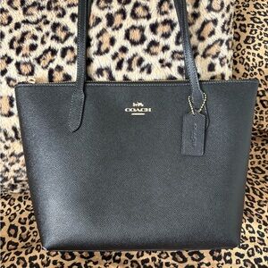 coach miny city tote bag